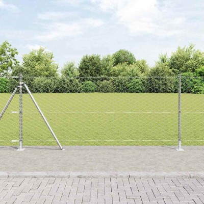 Gard hexagonal 0.8x50 m Oțel zincat foto