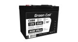 Baterie Green Cell CUBE AGM 12V 55Ah IP54 VRLA Gel Deep Cycle: Scuter, Cositoare, Barca, Tractor - Siguranta &amp; Durabilitate