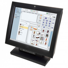 Monitor TouchScreen Wincor Nixdorf BA83, 15 Inch LCD, 1024 x 768, VGA, DVI, USB foto