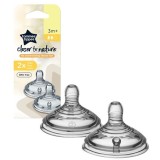 Tetina Tommee Tippee cu Flux Mediu, 2 buc