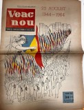 Revista Veac Nou nr. 34, August 1964, 12 pagini, 21x30 cm, Limba Romana