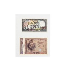 Folie plastic OPTIMA, 2 buzunare, PP, transparent, set 50 - 361476