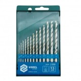 Set 13 burghie pentru metal Vorel 21998, dimensiune 2-8mm, HSS