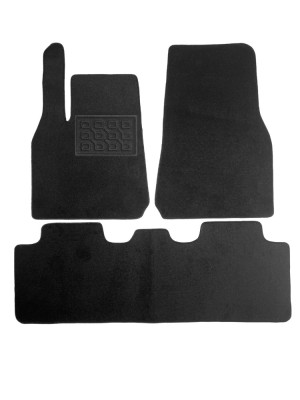 Set covorase auto mocheta Tesla Model Y 2020-&amp;amp;gt;, Negru, 3 buc. AutoDrive ProParts foto