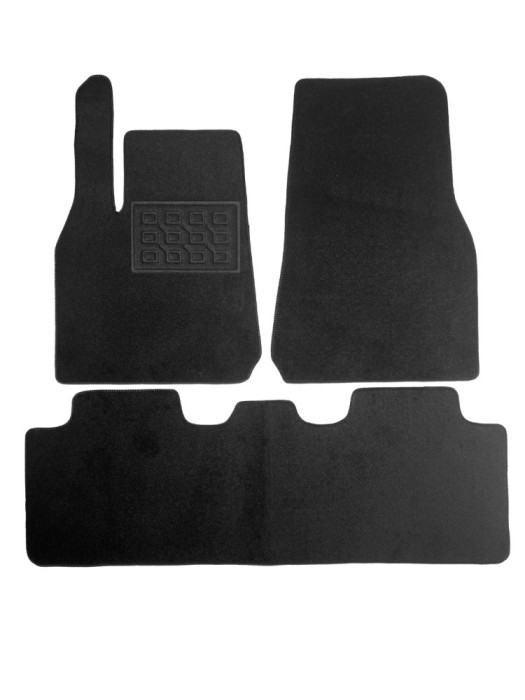 Set covorase auto mocheta Tesla Model Y 2020-&amp;gt;, Negru, 3 buc. AutoDrive ProParts