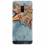 Husa silicon pentru Samsung S9 Plus, Abstract Colorful Balloon Triangles