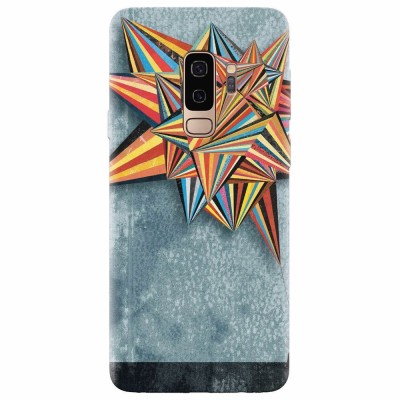 Husa silicon pentru Samsung S9 Plus, Abstract Colorful Balloon Triangles foto