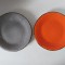 Lot 2 farfurii ceramica Hand Made Arcucci Home Made in Italy Dishwasher safe, 19cm diametru