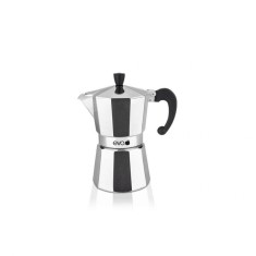 Espressor EVA Moka aluminiu 2 cesti
