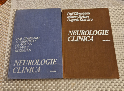 Neurologie clinica 2 volume Emil Cimpeanu foto