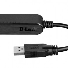 Adaptor D-Link USB 3.0 la Gigabit Ethernet, USB la RJ45 pentru retea, DUB-1312 - RESIGILAT