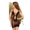 Rochita Sexy Juicy Poison, Negru, XL