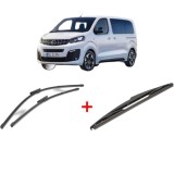Cumpara ieftin Set 3 stergatoare OPEL VIVARO C Van (K0) 2019 - 2024, pentru parbriz si luneta, Valeo Silencio