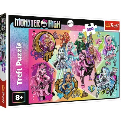 PUZZLE TREFL 300 MONSTER HIGH ZOMBI IN TOP foto