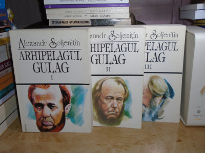 ALEXANDR SOLJENITIN - ARHIPELAGUL GULAG ( 3 VOL ) , 1007/1998 # foto