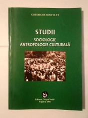 Gheorghe Ro?cule? (dedica?ie) - Studii: sociologie, antropologie culturala foto