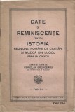 C9157N Date și reminiscențe pentru istoria Reuniunei Rom&acirc;ne de C&acirc;ntări și Muzică din Lugoj p&acirc;nă la Ion Vidu de Coriolan Brediceanu, 1942