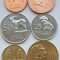 set 6 monede Zambia 1, 2, 25, 50 ngwee, 1, 5 Kwacha 1983 - 1992 UNC - A024