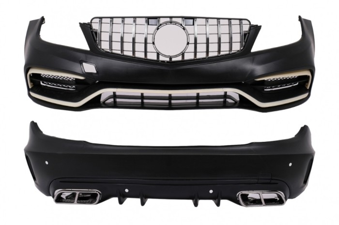 Pachet Exterior Mercedes C-Class W204 (2007-2015) Conversie la W205 C63 Design Performance AutoTuning