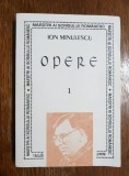 ION MINULESCU: Opere 1, Poezii