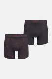 Levi&#039;s boxeri 2-pack culoarea negru, 37149-1169