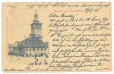456 - BRASOV, Primaria, Litho, Romania - old postcard - used - 1903