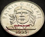 Moneda exotica 3 PESOS - CUBA, anul 1995 *cod 3258 B = ERORI BATERE, America Centrala si de Sud