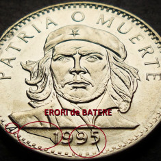 Moneda exotica 3 PESOS - CUBA, anul 1995 *cod 3258 B = ERORI BATERE
