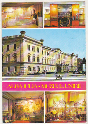 bnk cp Alba Iulia - Muzeul Unirii - circulata foto