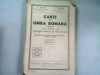 CARTE DE LIMBA ROMANA PENTRU CLASA III-A SECUNDARA SI NORMALA DE BAIETI SI FETE - I.I. BUJOR