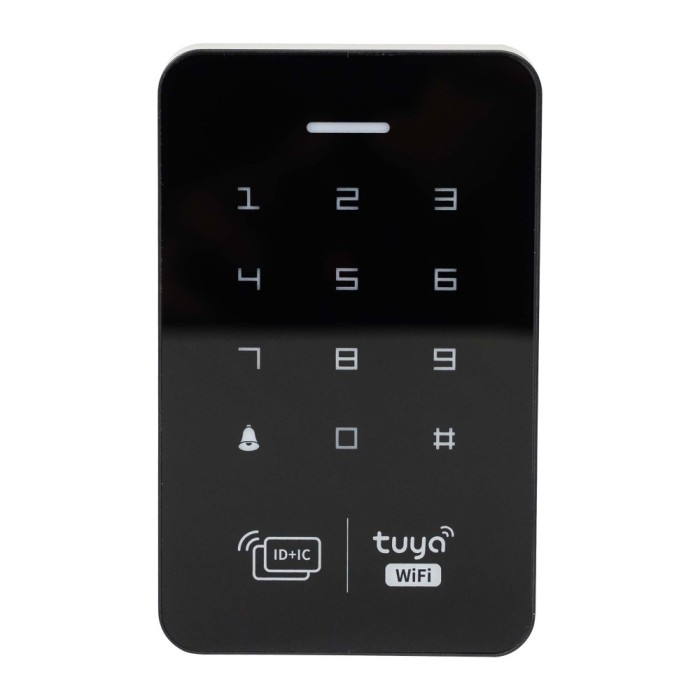 Aproape nou: Tastatura control acces PNI DK150S cu Wi-Fi, card acces, PIN si aplica