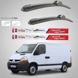 Cumpara ieftin Ștergătoare Renault Master Furgon L1H1 (2006&ndash;2010) Flat | Set față &ndash; TeamCar&reg;