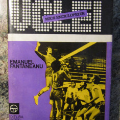 Emanuel Fantaneanu - Volei. Mica enciclopedie (1981, editie cartonata)