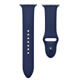 Cumpara ieftin Curea compatibila Apple Watch 1/2/3/4, silicon, 42/44 mm Bluemarin, Gonga