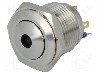 Intrerupator anti-vandalism, OFF-(ON), &Oslash;16mm, ONPOW - GQ16B-10D/J/W/24V/S