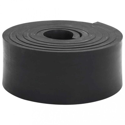Margine de cauciuc pentru plug de zăpadă negru 300x10x1 cm foto