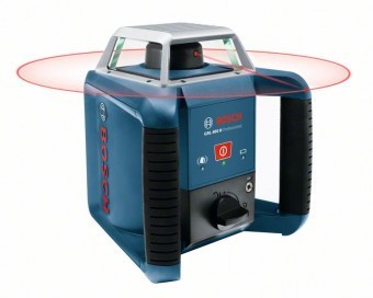 Bosch GRL 400 H Set Nivela laser rotativa, 20m, receptor 400m, precizie 0.08mm/m - 3165140923514 foto