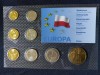 Seria completata monede - Poland 1992 - 2005 , 8 monede, Europa