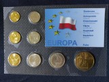 Seria completata monede - Poland 1992 - 2005 , 8 monede