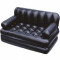 Saltea tip canapea, gonflabila, Bestway 75054, pentru 2 persoane, 188 x 152 x 64 cm, neagra