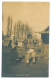 4794 - ETHNIC family, Country Life, Romania - old postcard, real PHOTO - unused