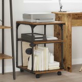 vidaXL Suport pentru imprimantă Lemn Vechi 43 x 48 x 64 cm 882992