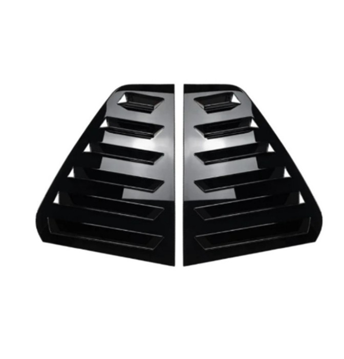 Set ornament protectie geam spate compatibil Volkswagen Golf 6 / MK6 Hatchback 2009-2012