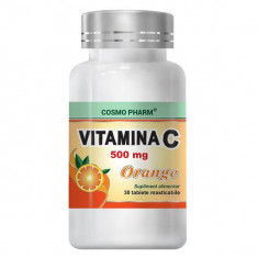 Vitamina C 500 miligrame Portocale 30 capsule Cosmo Pharm foto