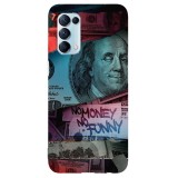 Husa compatibila cu Oppo A53 model Money, Silicon, TPU, Viceversa, Transparent, Carcasa