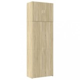 Cumpara ieftin Dulap inalt, stejar sonoma, 80x42,5x249 cm, lemn prelucrat