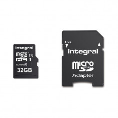 Card MicroSD 32GB + Adaptor (Clasa 10) Integral Ultima Pro foto