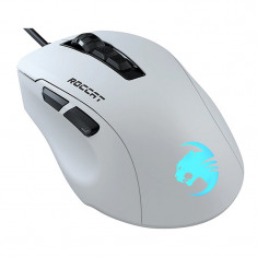 Mouse gaming Kone Pure Ultra Roccat, 16000 dpi, 6 butoane, USB, iluminare RGB, Alb foto