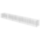 Cumpara ieftin Strat inaltat gabion, 450 x 50 x 50 cm, otel galvanizat