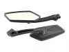 Oglinzi Moto Romb Negre M10 Revo - Prindere M8/M10, Carcasa Plastic